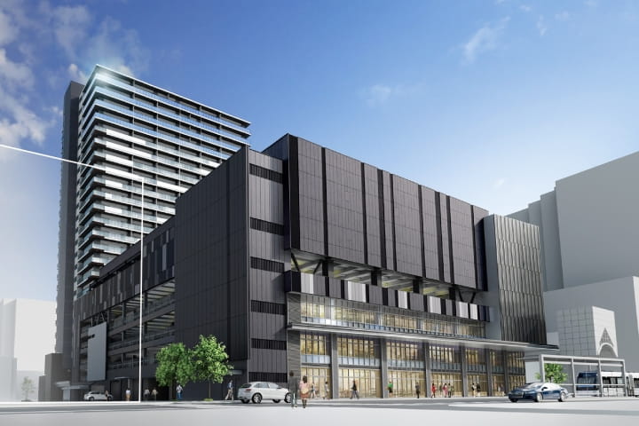 富山市中央通り 第一種市街地再開発事業令和9年 グランドオープン予定